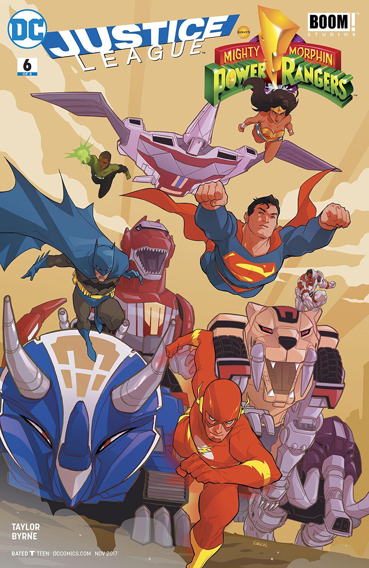 Justice League/Power Rangers Vol. 1 #6