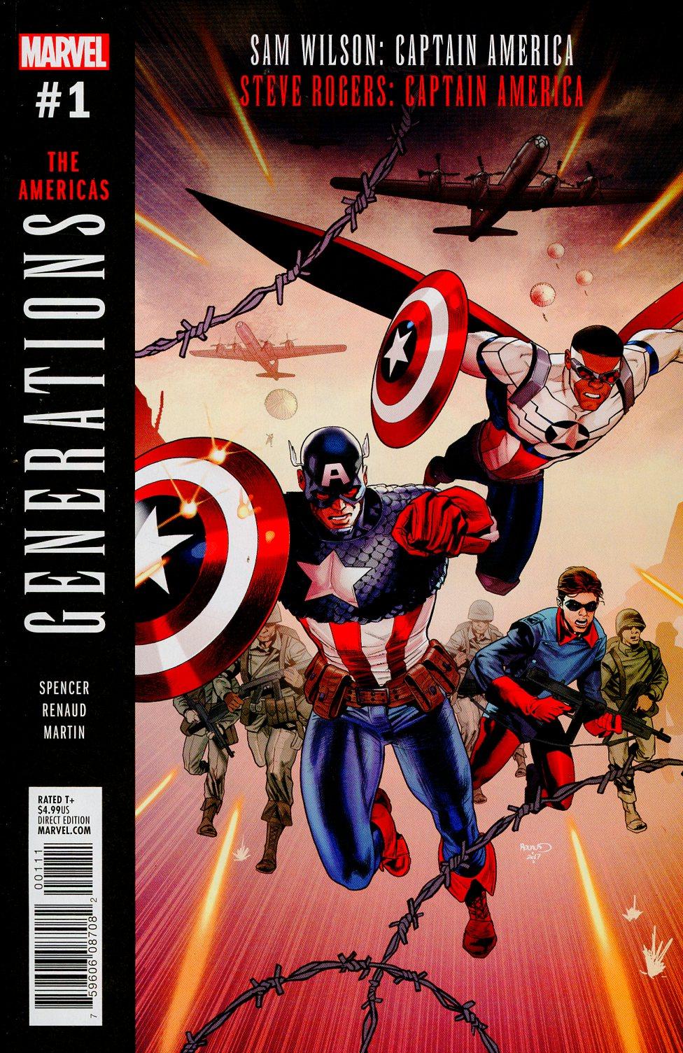 Generations Sam Wilson Captain America & Steve Rogers Captain America Vol. 1 #1