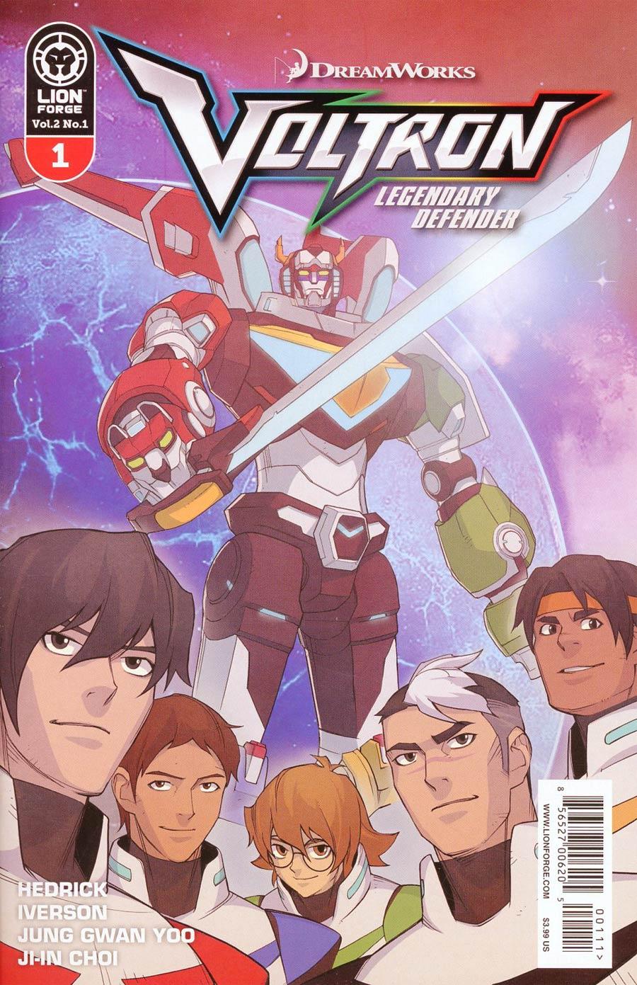 Voltron Legendary Defender Vol. 2 #1