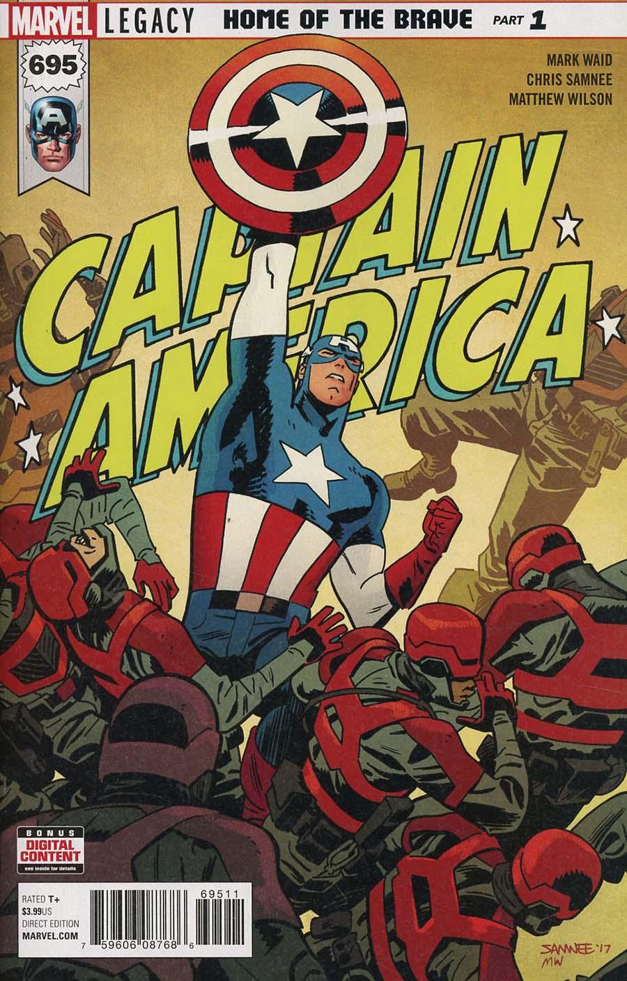 Captain America Vol. 8 #695