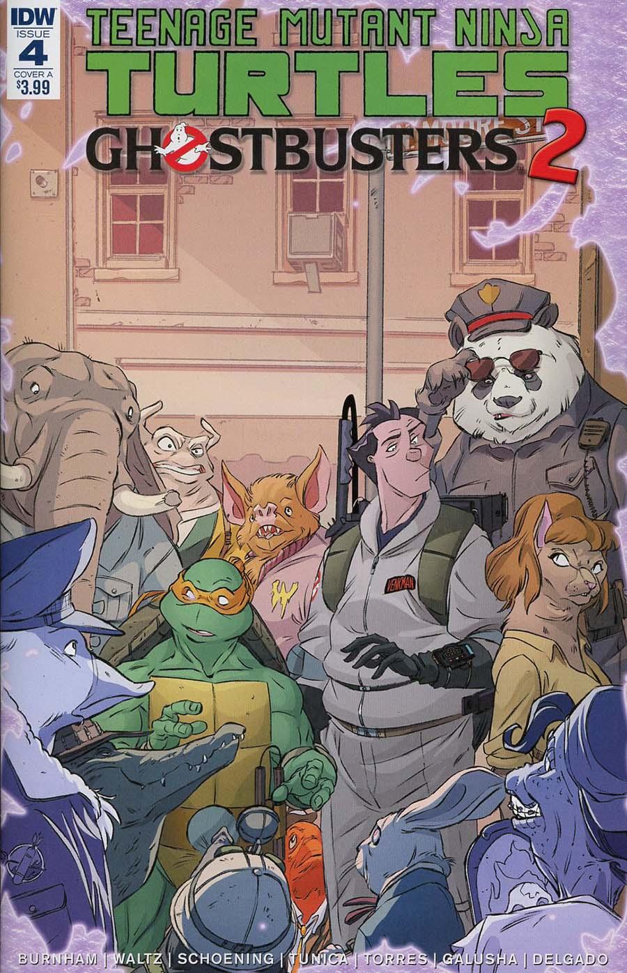 Teenage Mutant Ninja Turtles Ghostbusters II Vol. 1 #4