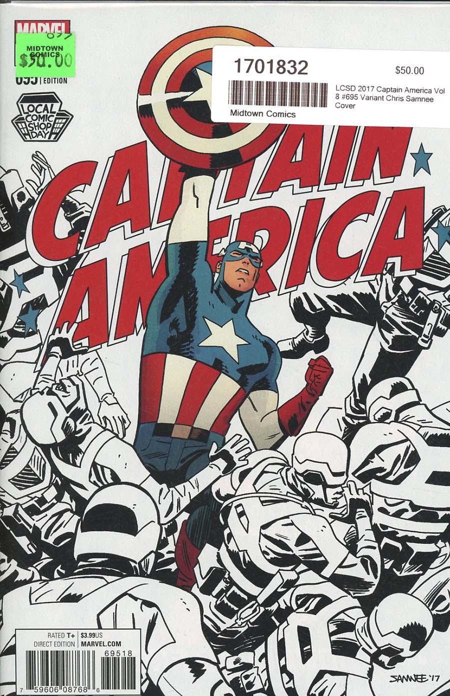 LCSD 2017 Captain America Vol. 8 #695