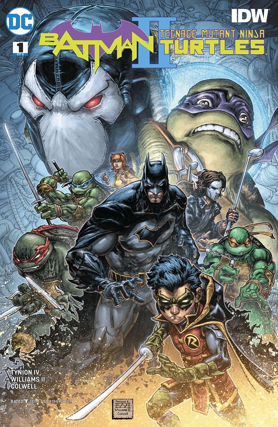 Batman Teenage Mutant Ninja Turtles II Vol. 1 #1