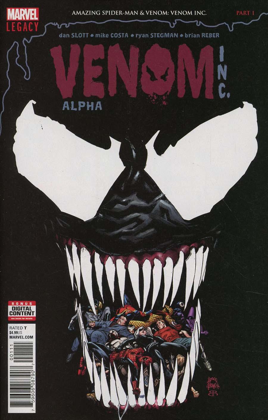 Amazing Spider-Man Venom Venom Inc Alpha Vol. 1 #1