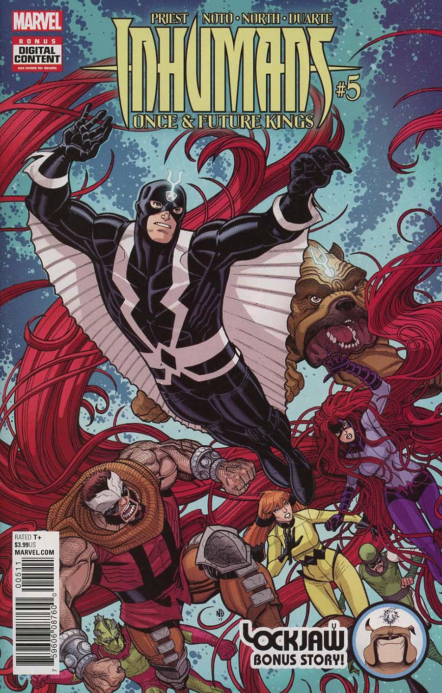 Inhumans Once And Future Kings Vol. 1 #5