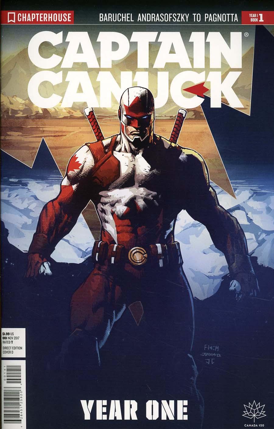 Captain Canuck Year One Vol. 1 #1