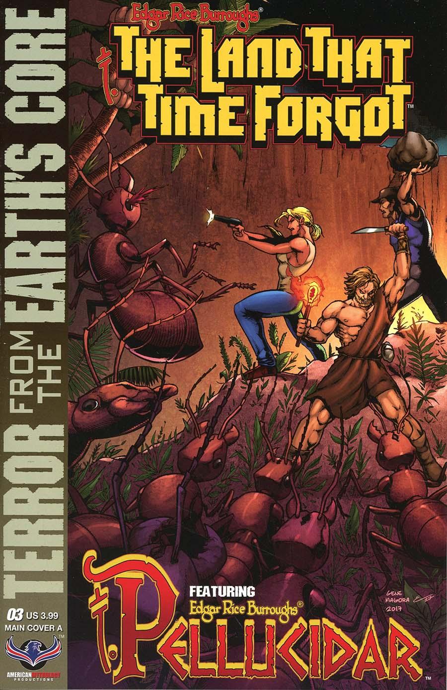 Edgar Rice Burroughs Land That Time Forgot Terror From The Earths Core Vol. 1 #3