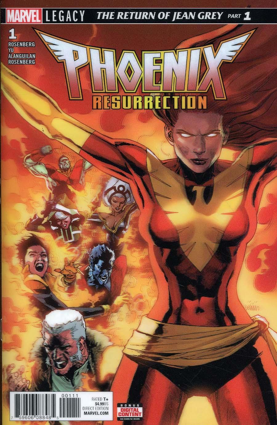 Phoenix Resurrection Return Of (Adult) Jean Grey Vol. 1 #1