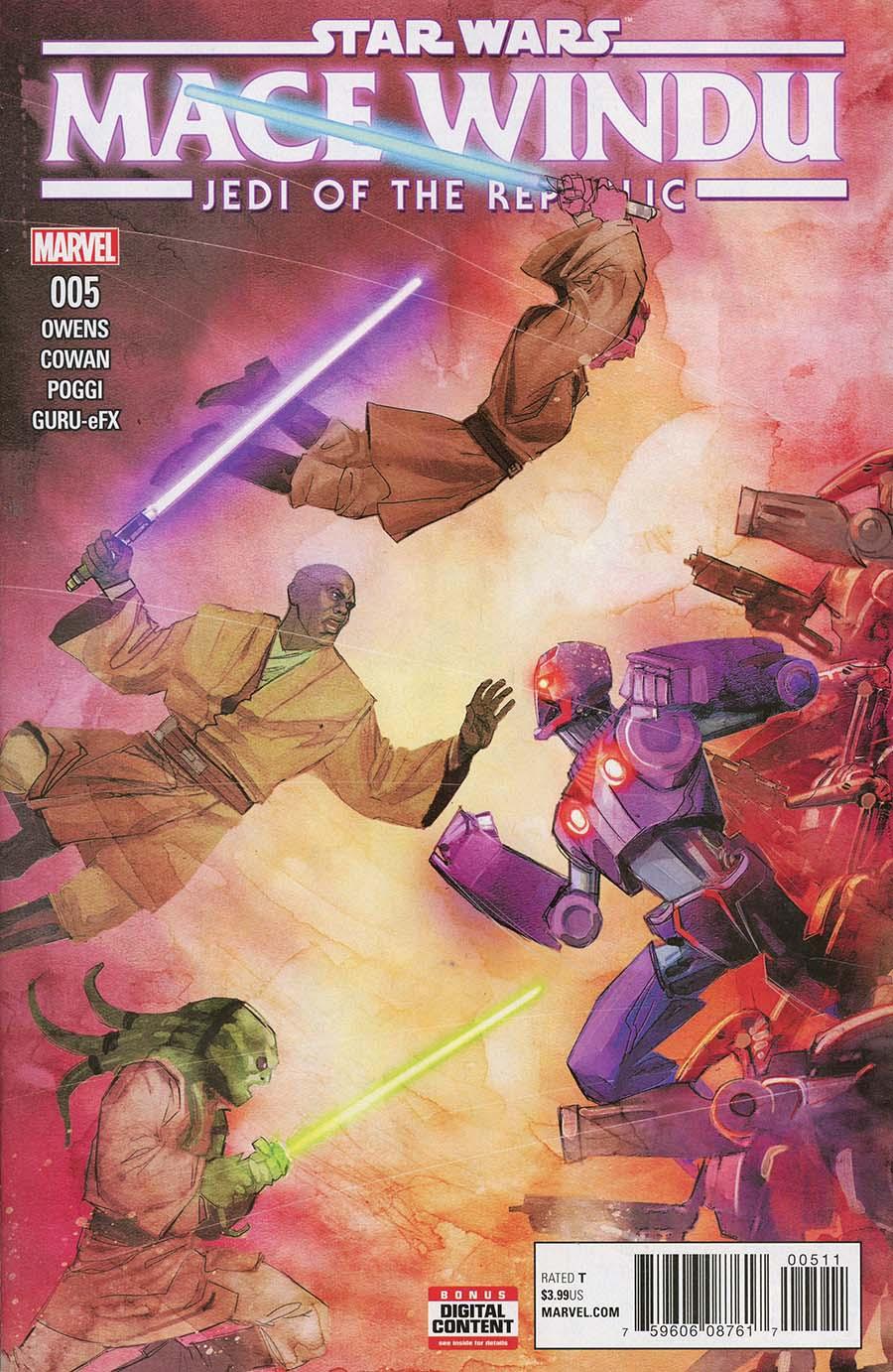 Star Wars Jedi Of The Republic Mace Windu Vol. 1 #5