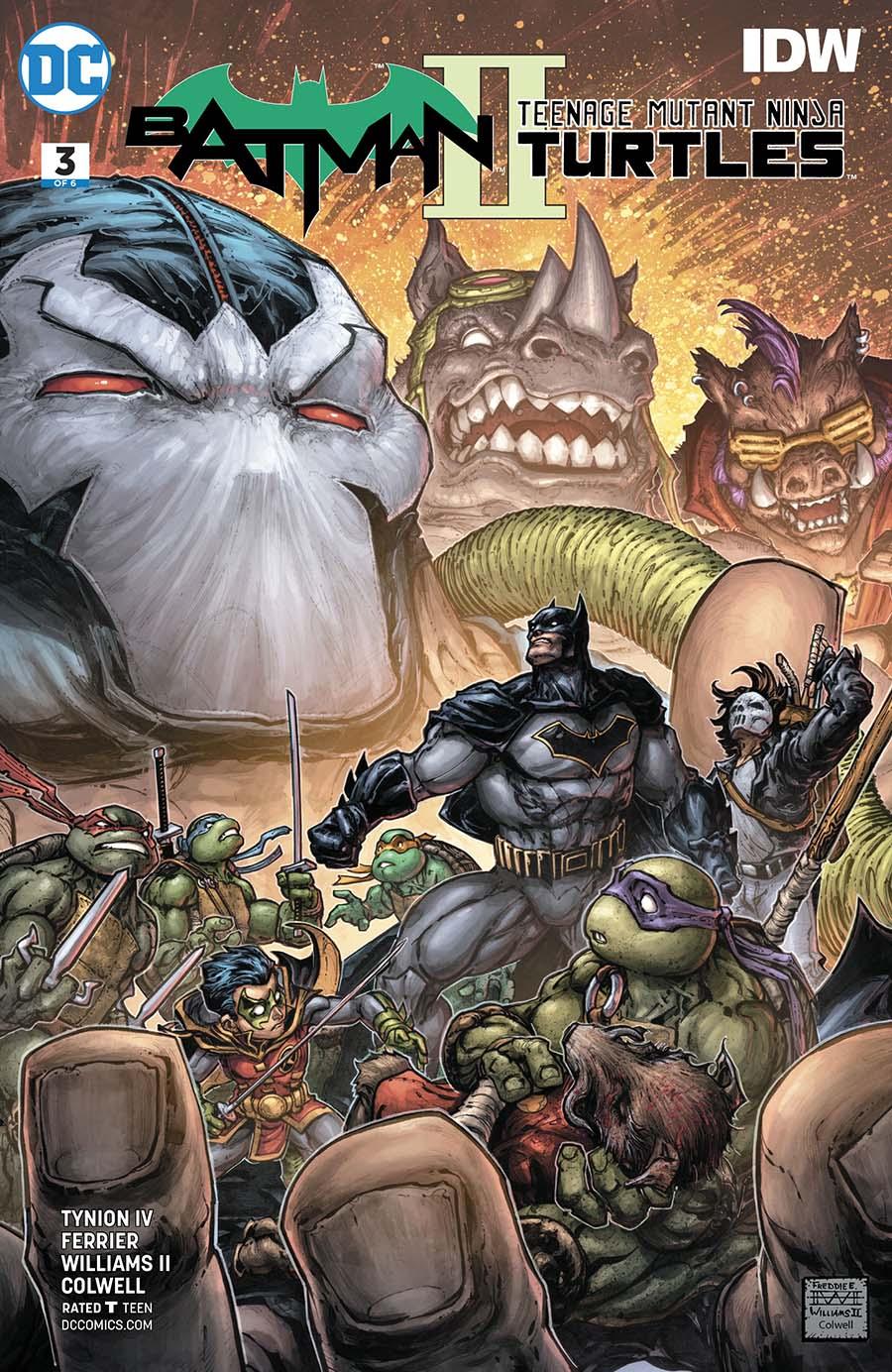 Batman Teenage Mutant Ninja Turtles II Vol. 1 #3