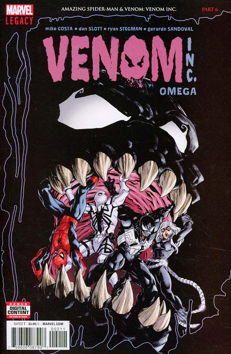 Amazing Spider-Man Venom Venom Inc Omega Vol. 1 #1