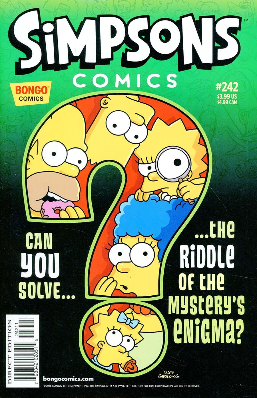 Simpsons Comics Vol. 1 #242