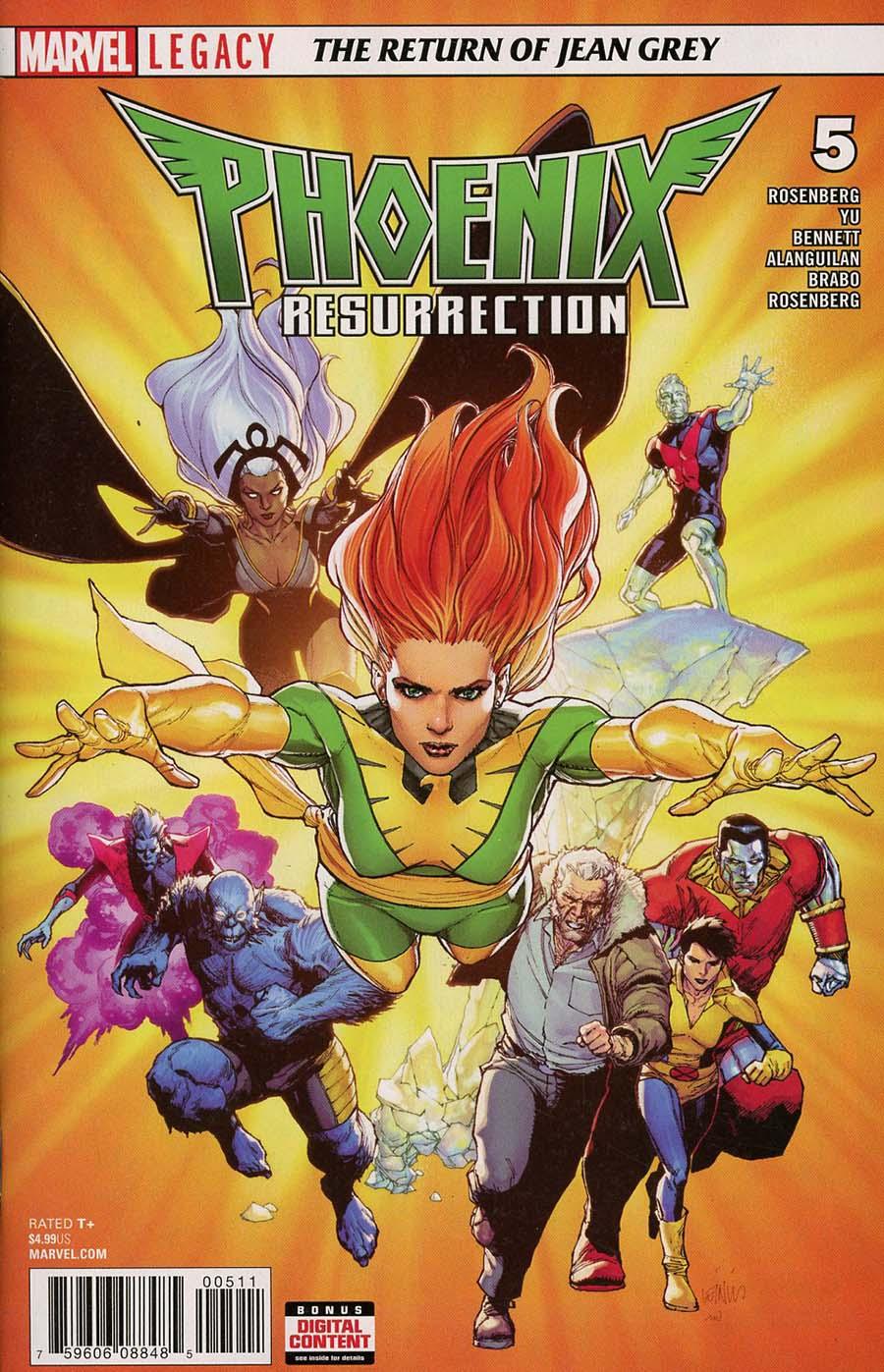 Phoenix Resurrection Return Of (Adult) Jean Grey Vol. 1 #5