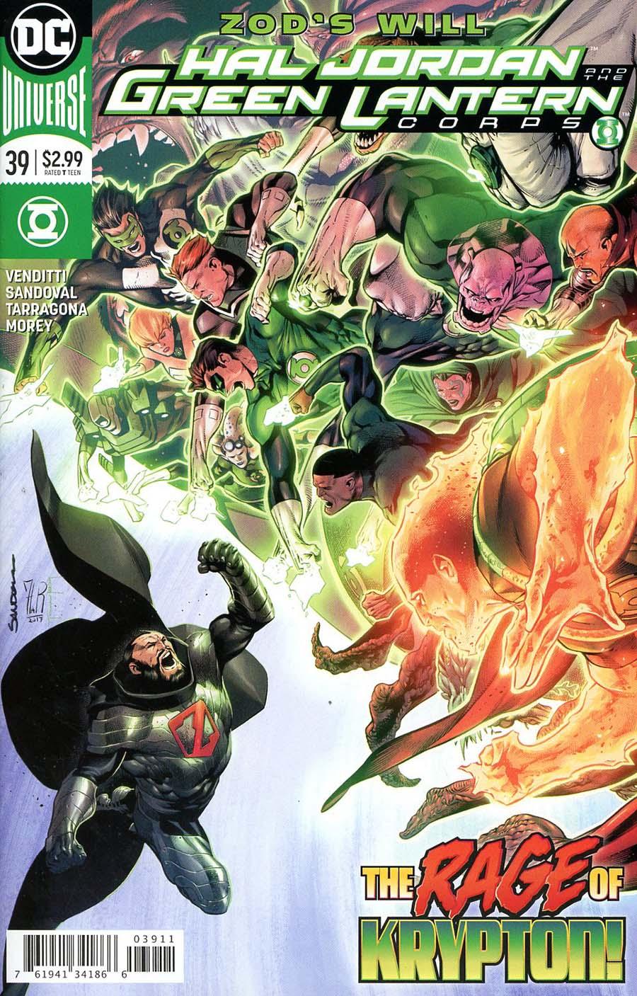 Hal Jordan And The Green Lantern Corps Vol. 1 #39