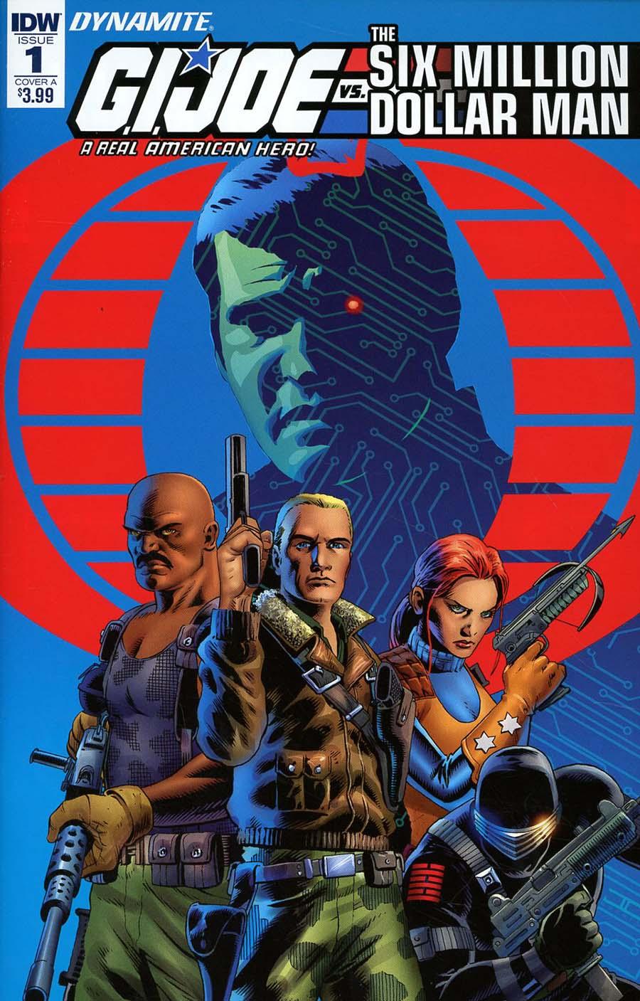 GI Joe A Real American Hero vs Six Million Dollar Man Vol. 1 #1