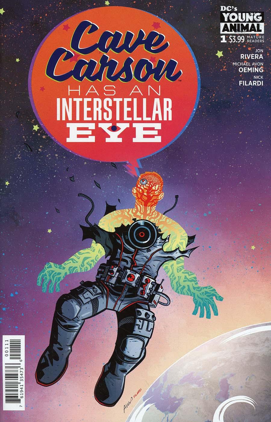 Cave Carson Has An Interstellar Eye Vol. 1 #1