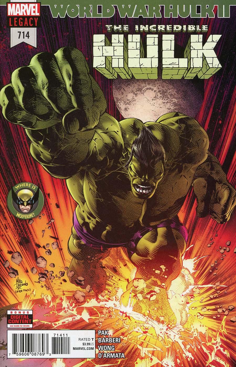 The Incredible Hulk Vol. 4 #714