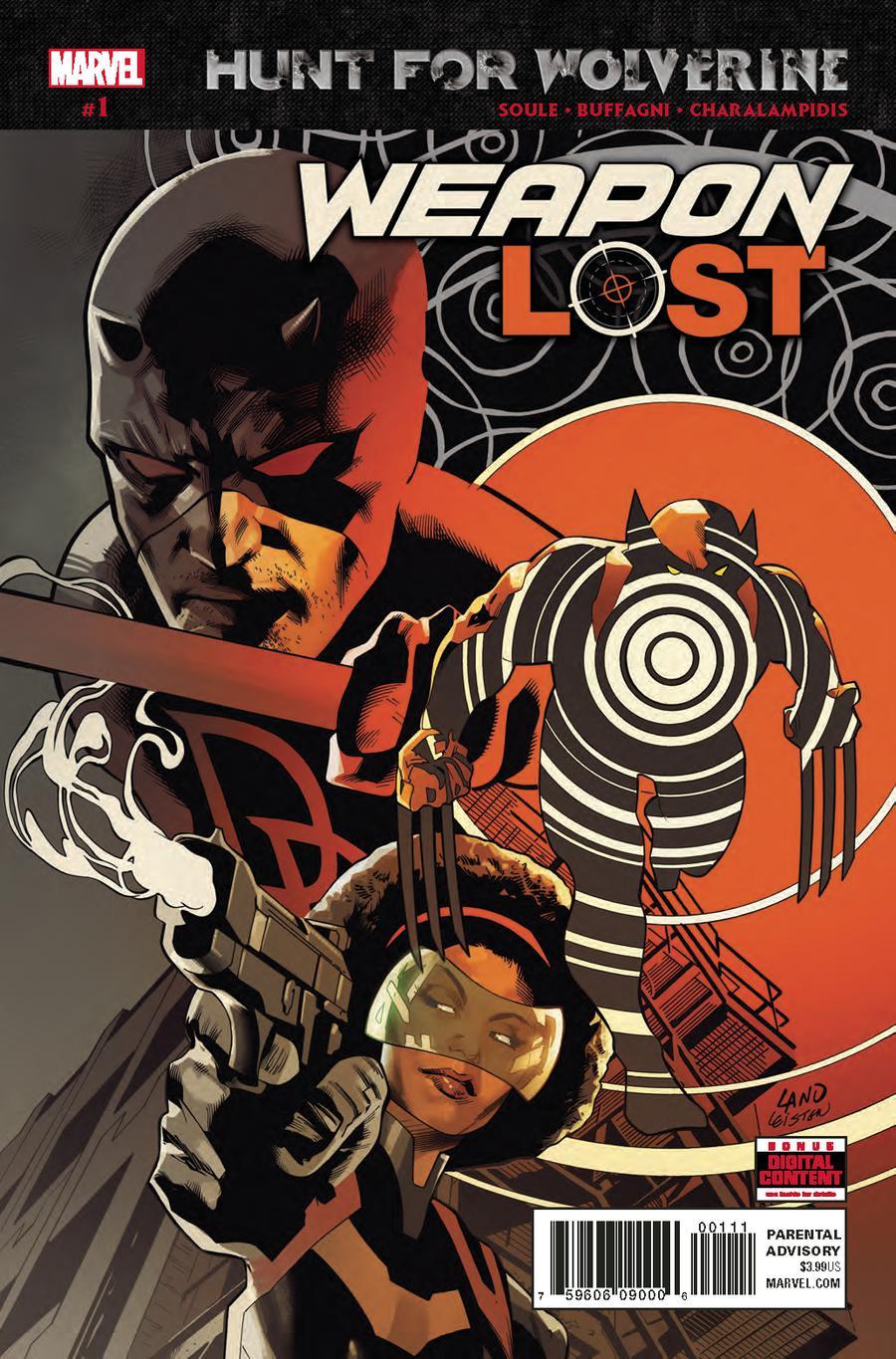 Hunt For Wolverine Weapon Lost Vol. 1 #1