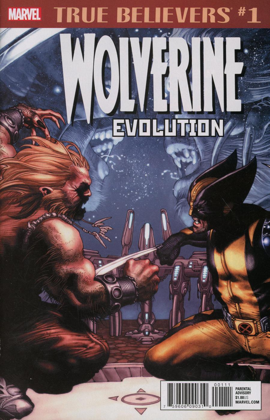 True Believers Wolverine Evolution Vol. 1 #1
