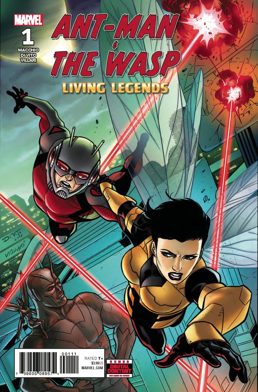Ant-Man And The Wasp Living Legends Vol. 1 #1