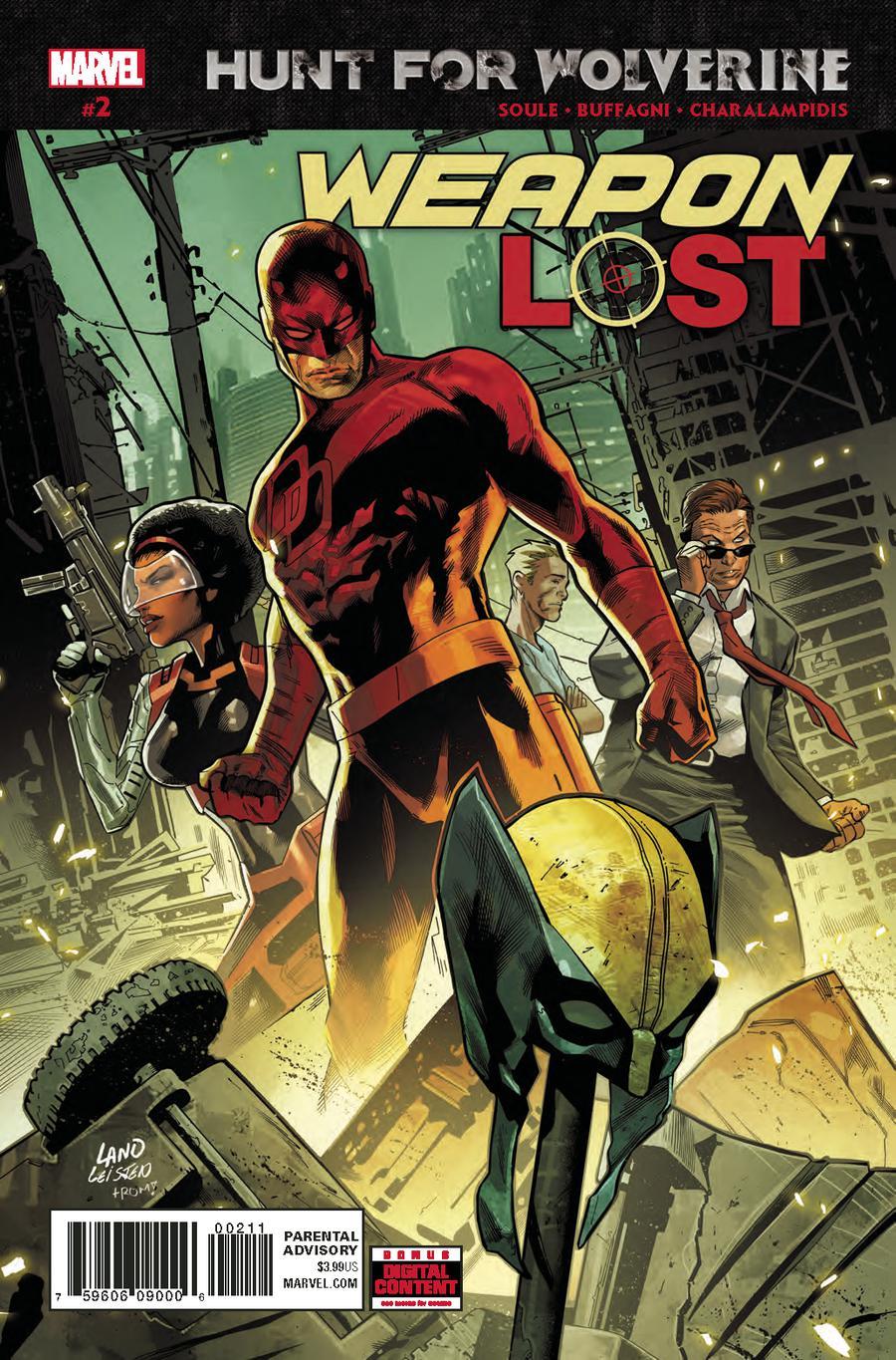 Hunt For Wolverine Weapon Lost Vol. 1 #2