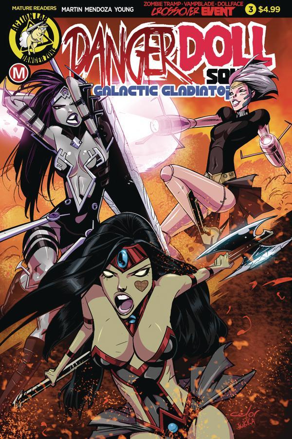 Danger Doll Squad Galactic Gladiators Vol. 1 #3