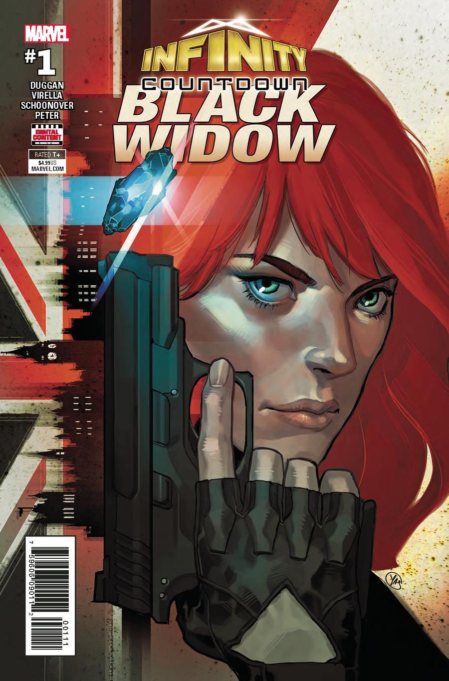 Infinity Countdown Black Widow Vol. 1 #1