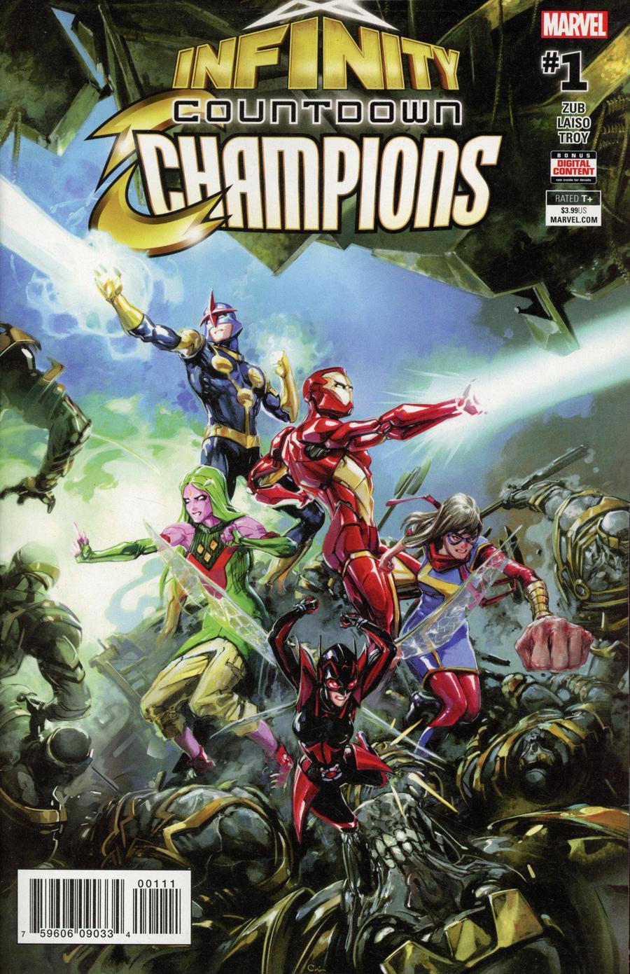 Infinity Countdown Champions Vol. 1 #1