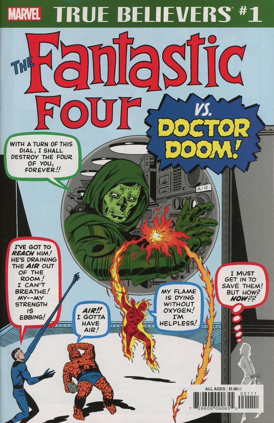 True Believers Fantastic Four vs Doctor Doom Vol. 1 #1