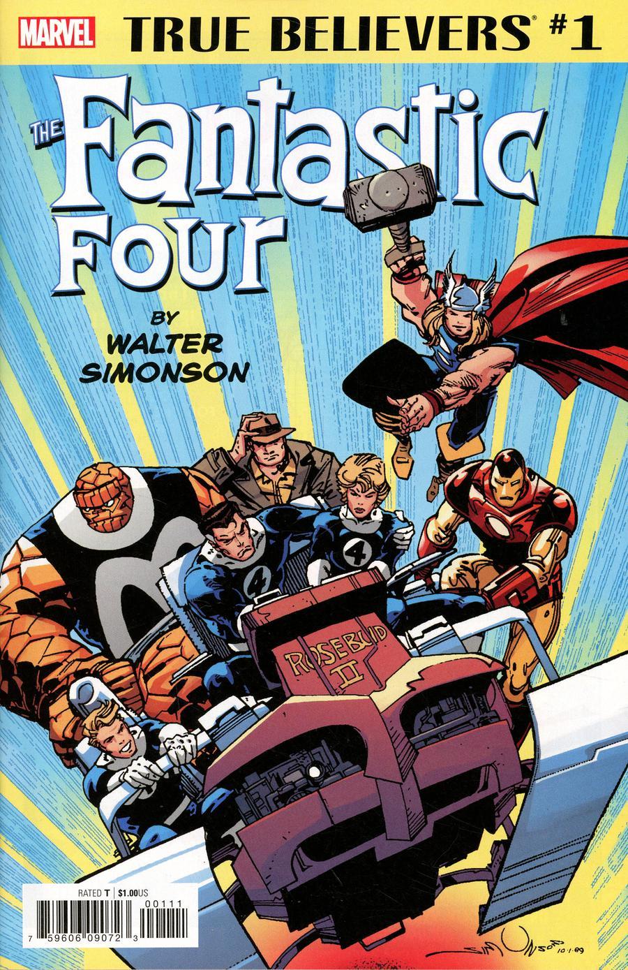 True Believers Fantastic Four By Walter Simonson Vol. 1 #1