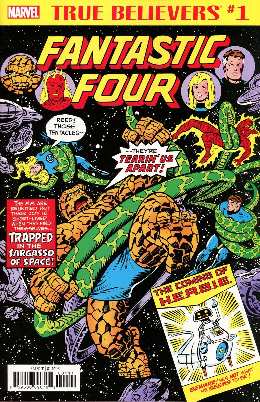 True Believers Fantastic Four Coming Of H.E.R.B.I.E. Vol. 1 #1