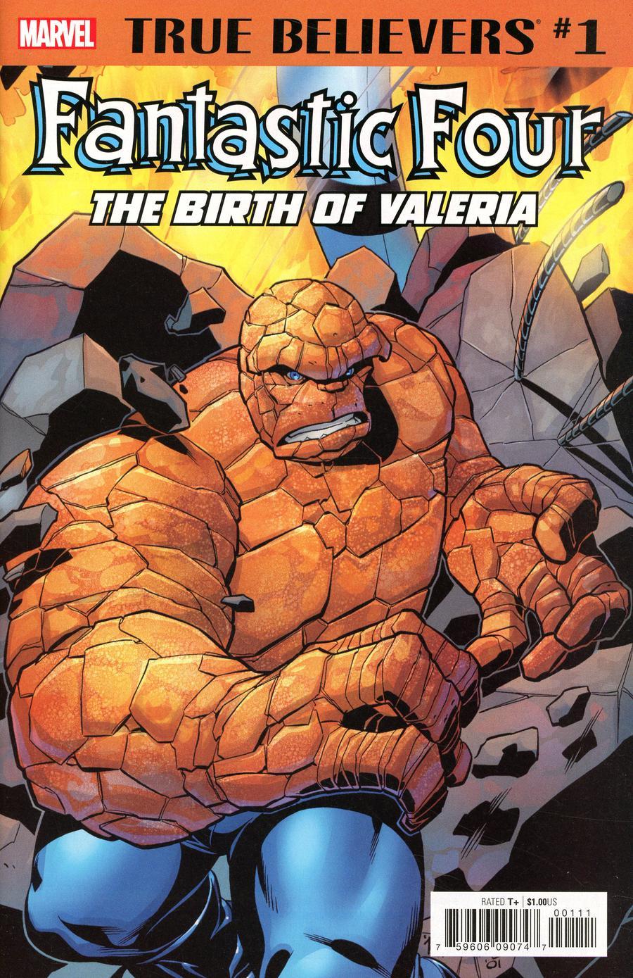 True Believers Fantastic Four Birth Of Valeria Vol. 1 #1