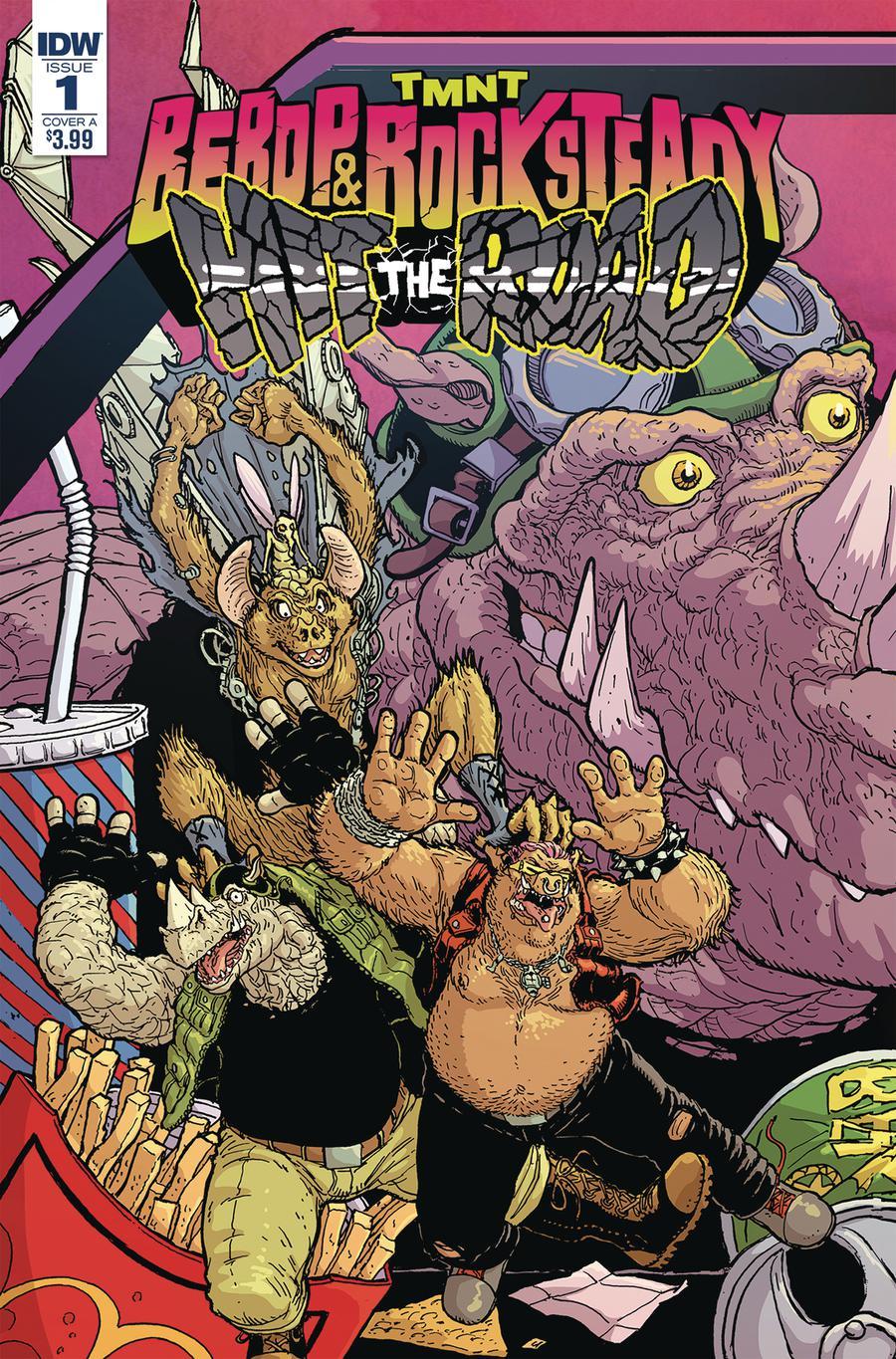 Teenage Mutant Ninja Turtles Bebop & Rocksteady Hit The Road Vol. 1 #1