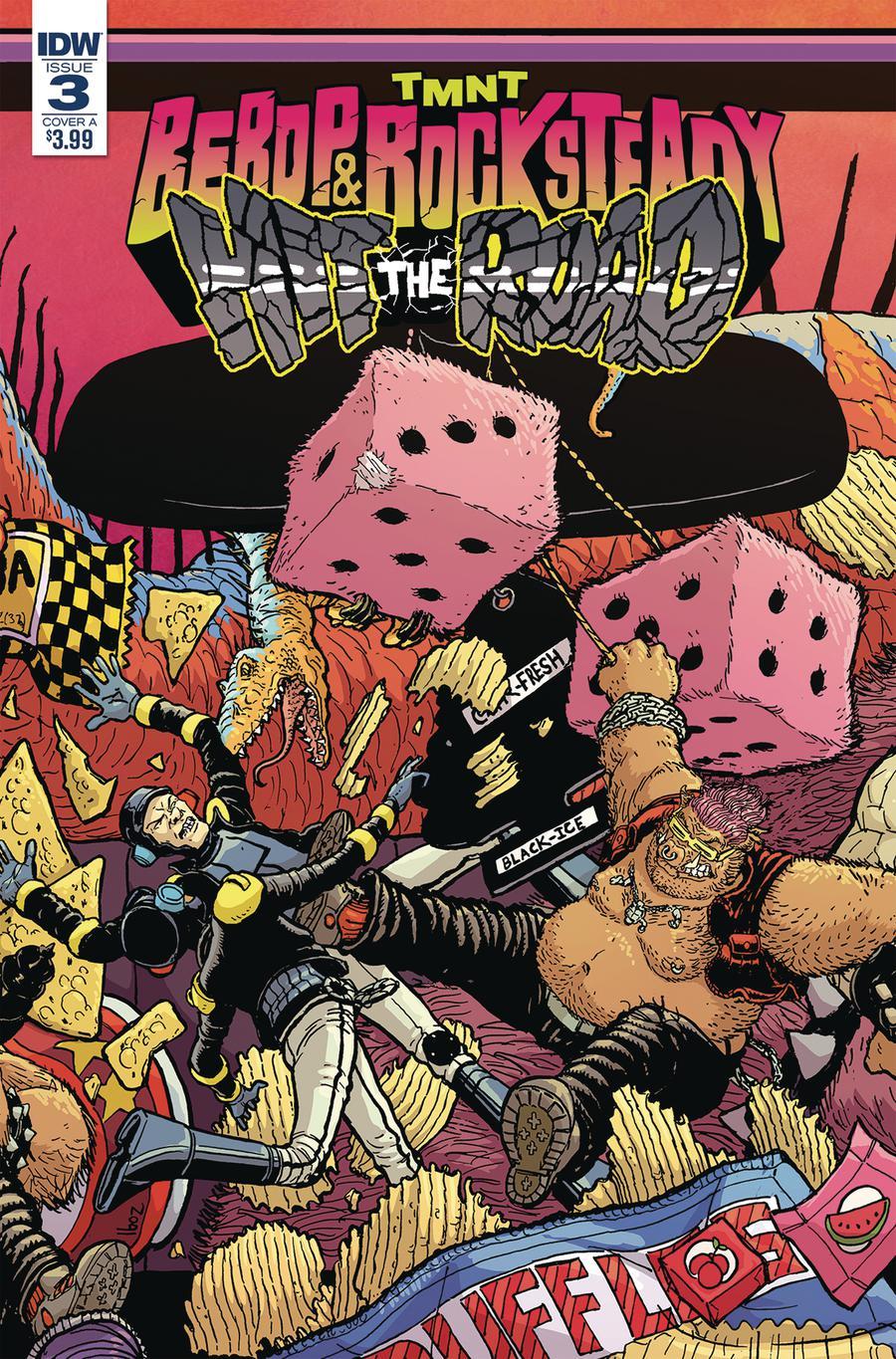 Teenage Mutant Ninja Turtles Bebop & Rocksteady Hit The Road Vol. 1 #3