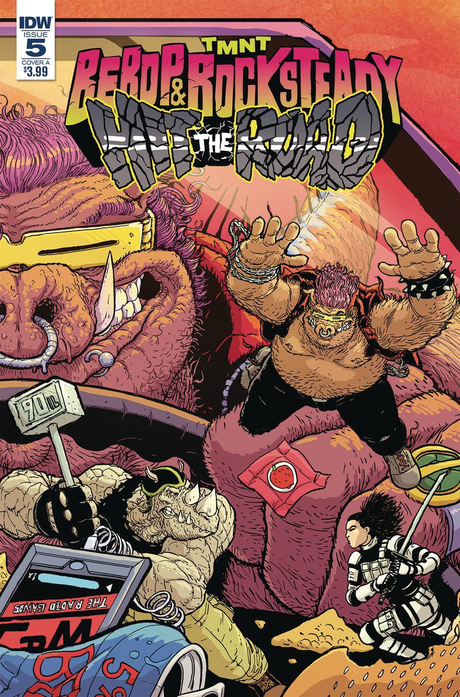 Teenage Mutant Ninja Turtles Bebop & Rocksteady Hit The Road Vol. 1 #5