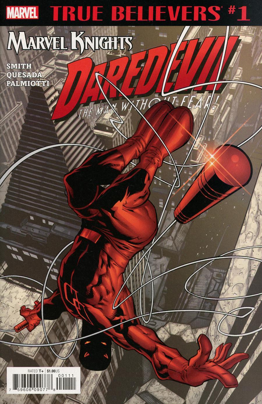 True Believers Marvel Knights 20th Anniversary Daredevil By Kevin Smith Joe Quesada & Jimmy Palmiotti Vol. 1 #1