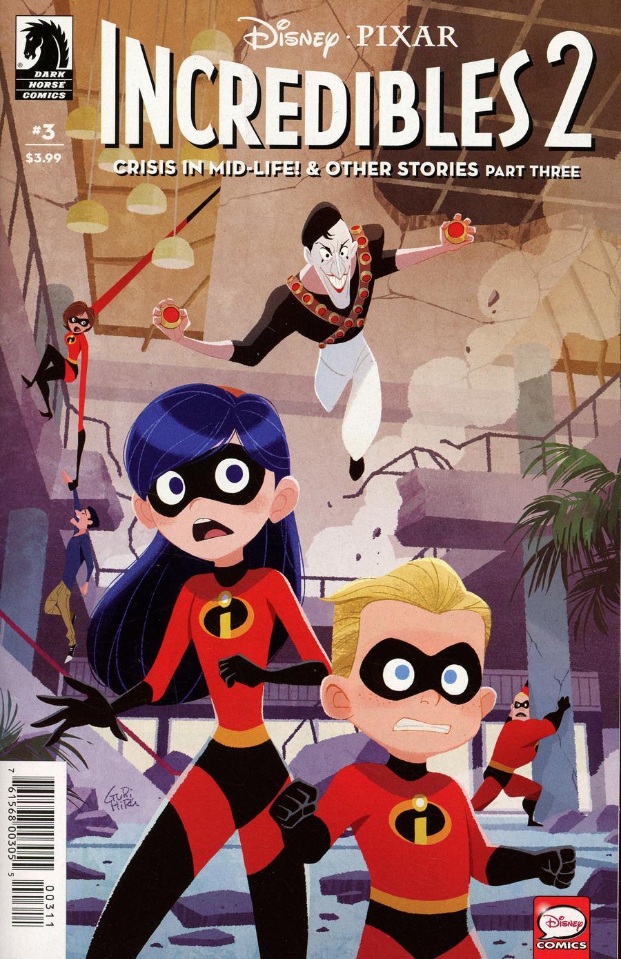 Disney Pixars Incredibles 2 Crisis In Mid-Life & Other Stories Vol. 1 #3