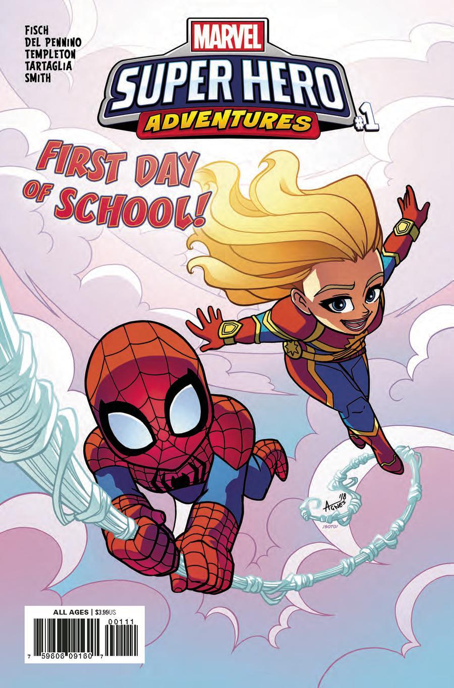 Marvel Super Hero Adventures Captain Marvel First Day Of School Vol. 1 #1