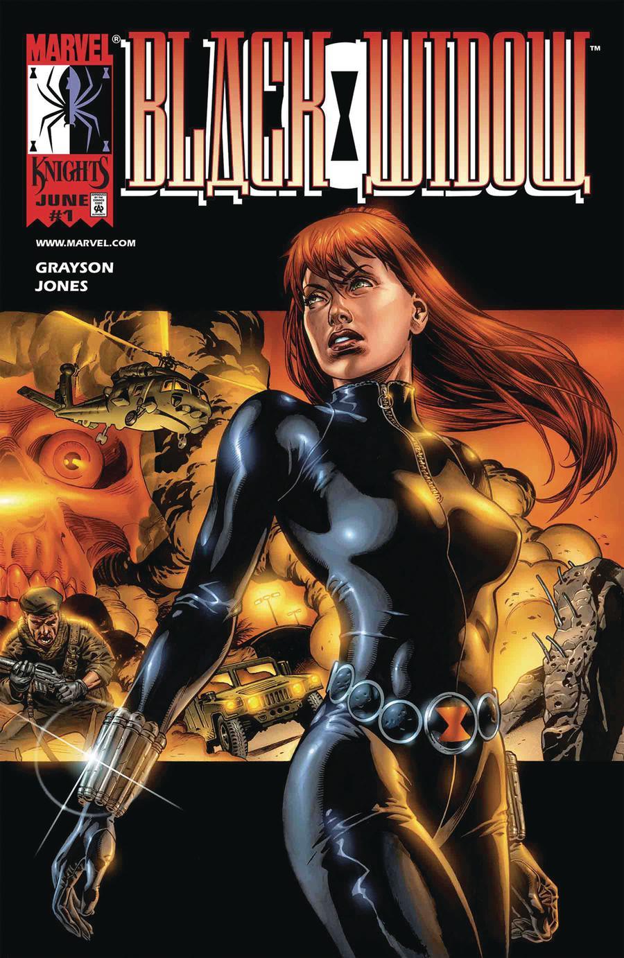 True Believers Marvel Knights 20th Anniversary Black Widow By Devin Grayson & JG Jones Vol. 1 #1