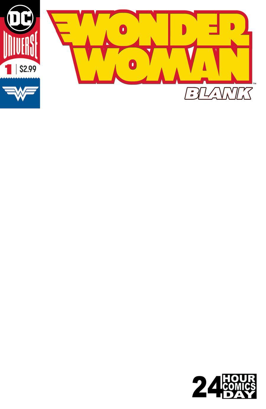 Wonder Woman Blank Comic Vol. 1 #1