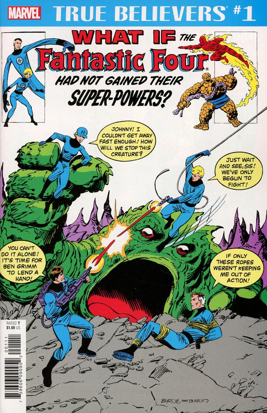 True Believers What If The Fantastic Four Had Not Gained Their Powers Vol. 1 #1