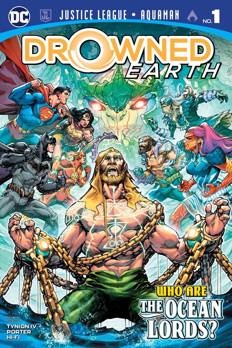 Justice League Aquaman Drowned Earth Vol. 1 #1