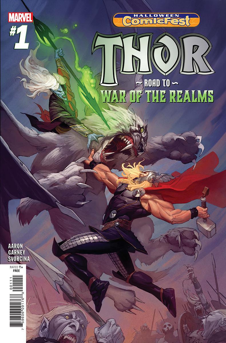 HCF 2018 Thor Road To War Of The Realms Vol. 1 #1