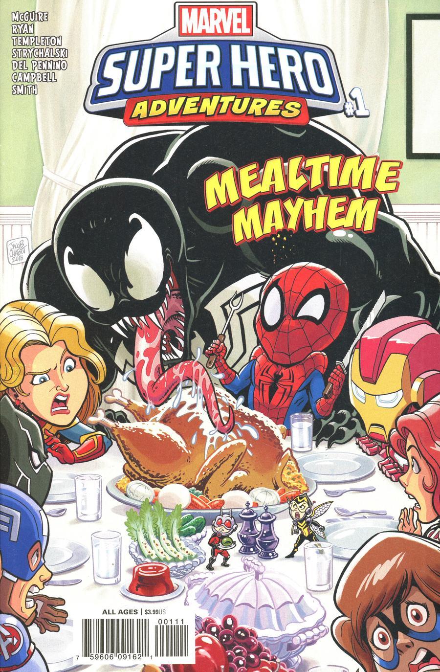 Marvel Super Hero Adventures Captain Marvel Mealtime Mayhem Vol. 1 #1