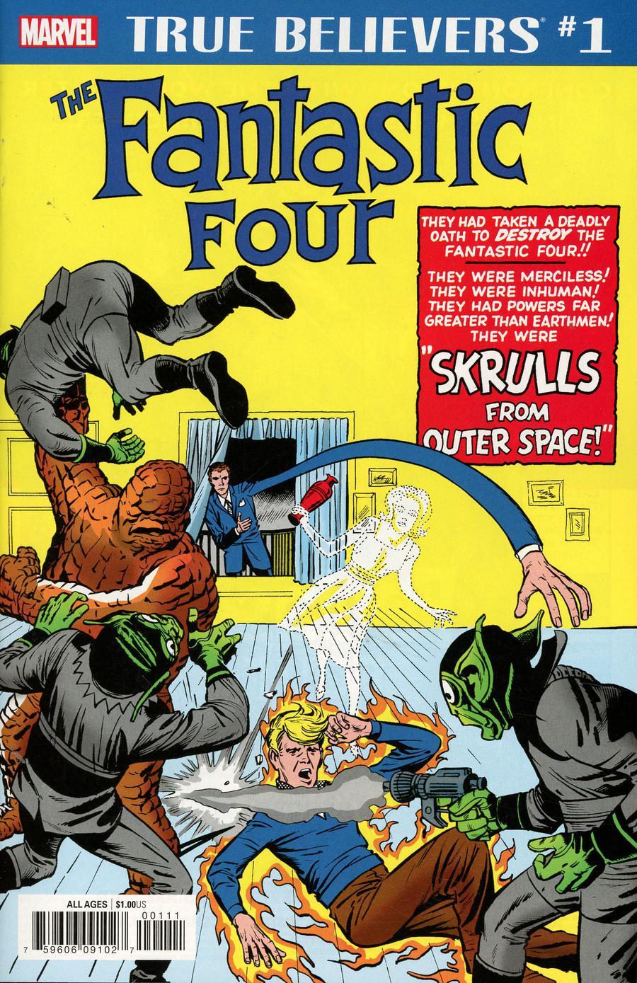 True Believers Fantastic Four Skrulls Vol. 1 #1