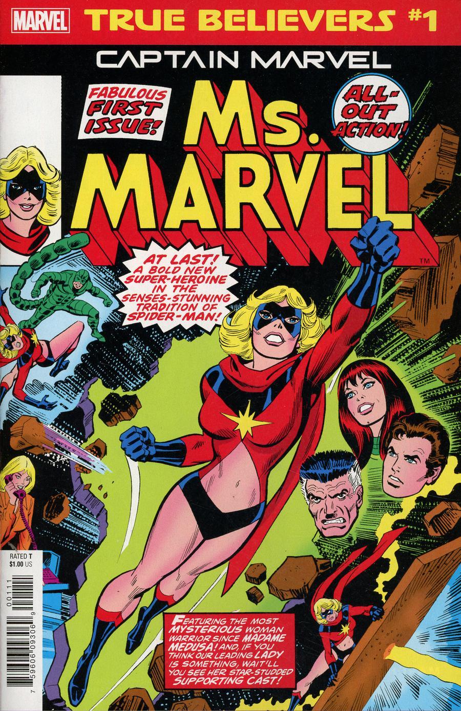 True Believers Captain Marvel Ms Marvel Vol. 1 #1