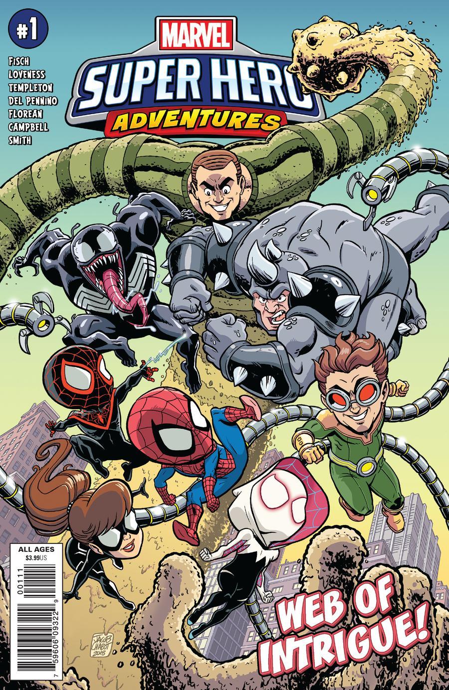 Marvel Super Hero Adventures Spider-Man Web Of Intrigue Vol. 1 #1