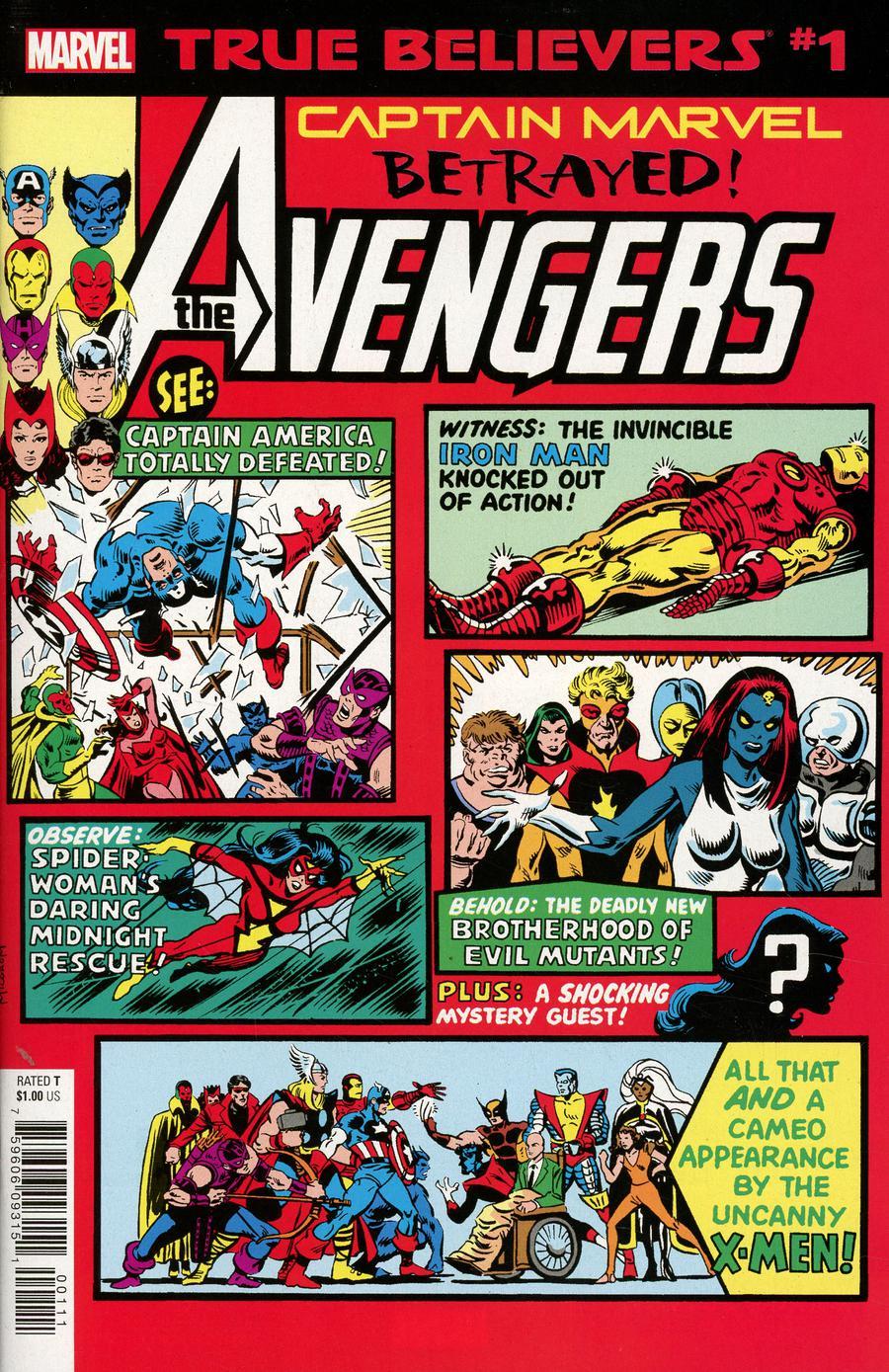 True Believers Captain Marvel Betrayed Vol. 1 #1