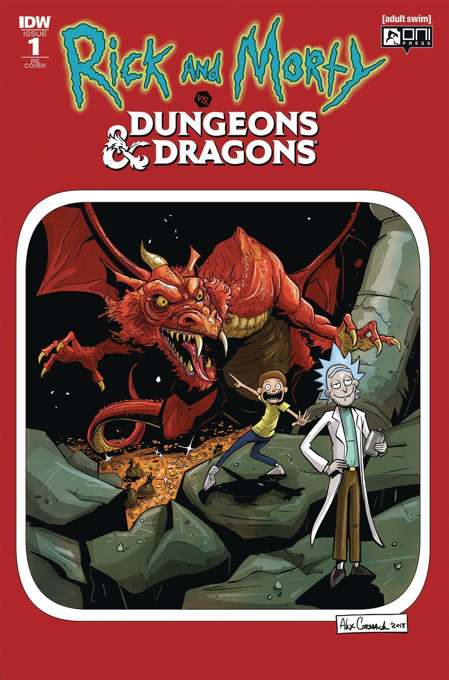 Rick And Morty vs Dungeons & Dragons Directors Cut Vol. 1 #1