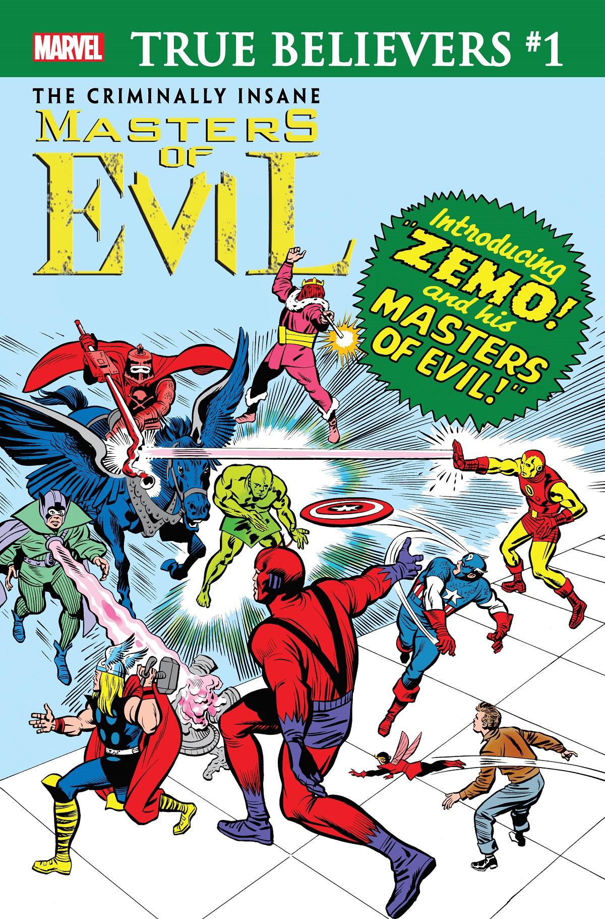 True Believers: The Criminally Insane - Masters of Evil Vol. 1 #1